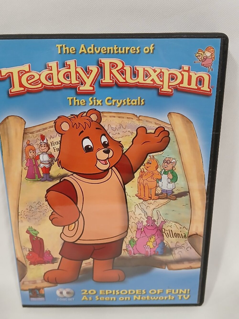 The Adventures of Teddy Ruxpin - 20 Episodes (DVD, 2008, 2-Disc Set)   Very good